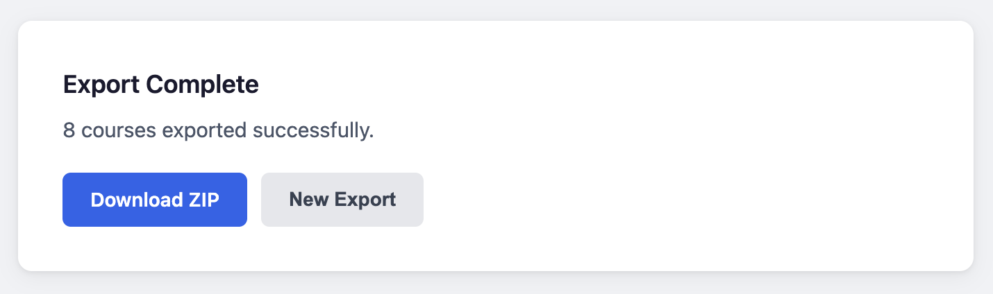 Echo Export Tool — batch in progress
